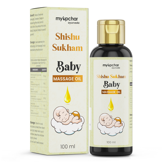 Shishu Sukham Baby Massage Oil by myUpchar Ayurveda